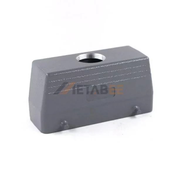 H24B Series Heavy Duty Connector Hood, Top Entry, with 4 Bolts, Size 24B