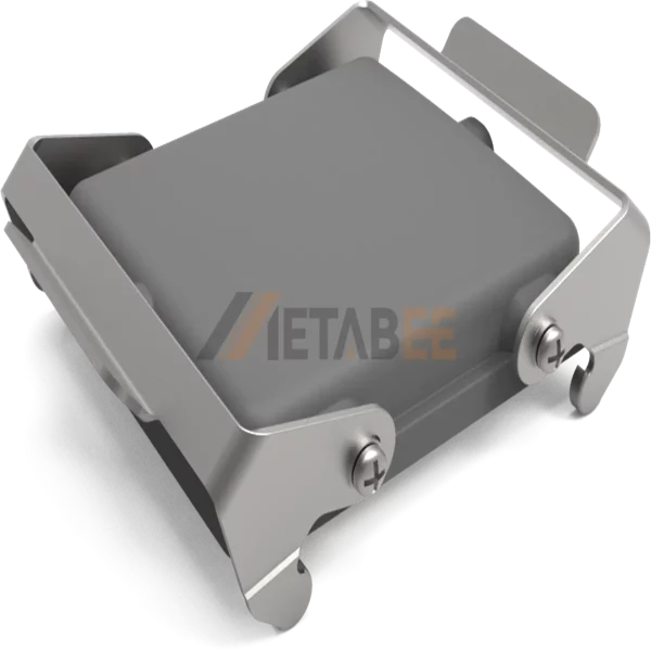 H32B Series Heavy Duty Connector Hood Protection Cover, 2 Locking Levers, Size 32B