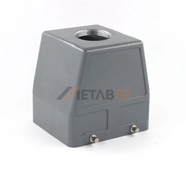 H32B Series Heavy Duty Connector Hood with 4 Bolts, Top Entry, Size 32B