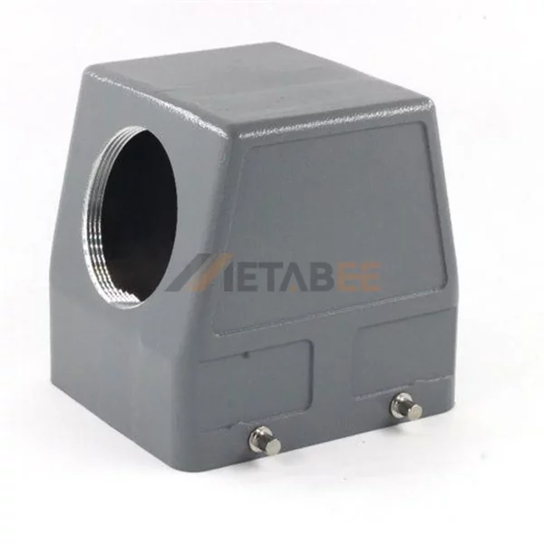 H32B Series Heavy Duty Connector Hood with 4 Bolts, Side Entry, Size 32B