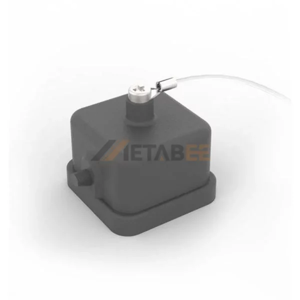 Heavy Duty Connector Housing Protection Covers for Female Inserts, Zinc Die-cast, 2 Bolts, Size 3A