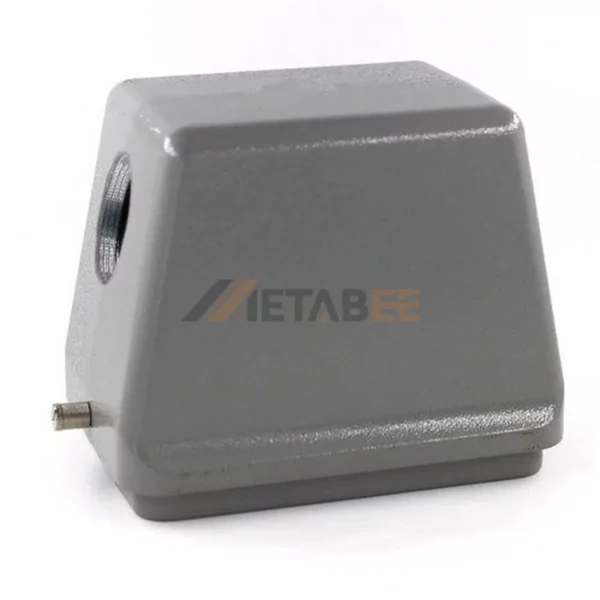 H48B Series Heavy Duty Connector Hood with 2 Bolts, Side Entry, Size 48B