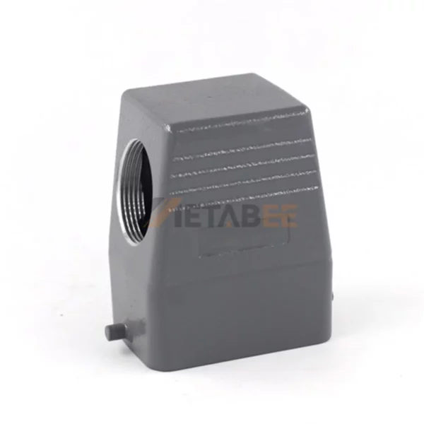 H6B Series High Construction Heavy Duty Connector Hood, Side Entry, with 2 Bolts, Size 6B