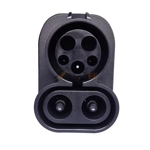 CCS 1 Plug to CCS 2 Plug DC Fast Charging Adapter for EV, 1000V, 150A 01