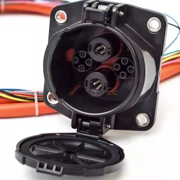 CHAdeMO DC Fast Charging Socket for Electric Vehicle, Single Phase, 1000V, 125A 01