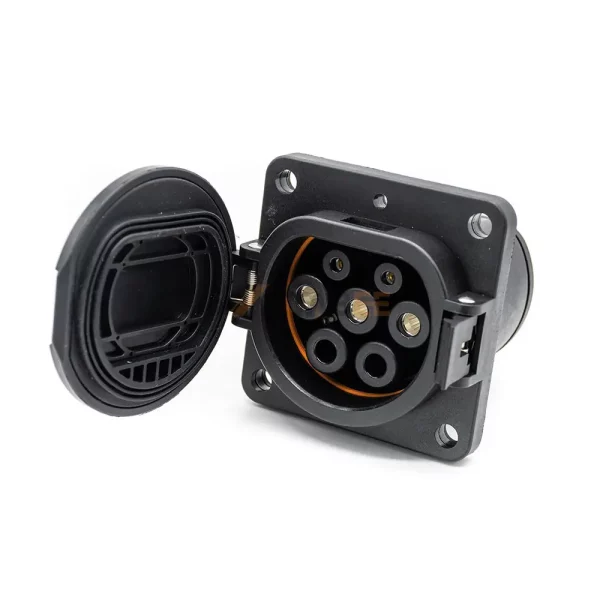 GBT AC EV Charging Socket, Single Phase, 250V, 16A 01