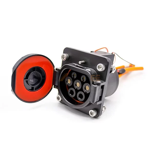 GBT AC EV Charging Station Connector, Socket, Single Phase, 440V, 32A 01