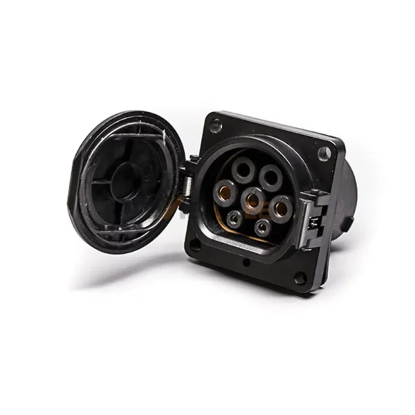 GBT AC Level 2 EV Charging Connector, Socket, Single Phase, 440V, 32A 01