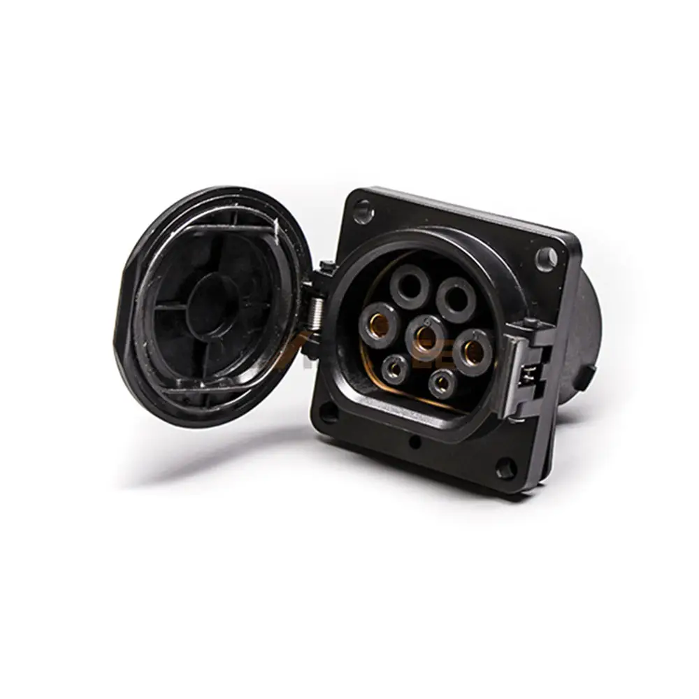 GBT AC Level 2 EV Charging Connector, Socket, Single Phase, 440V, 32A 01