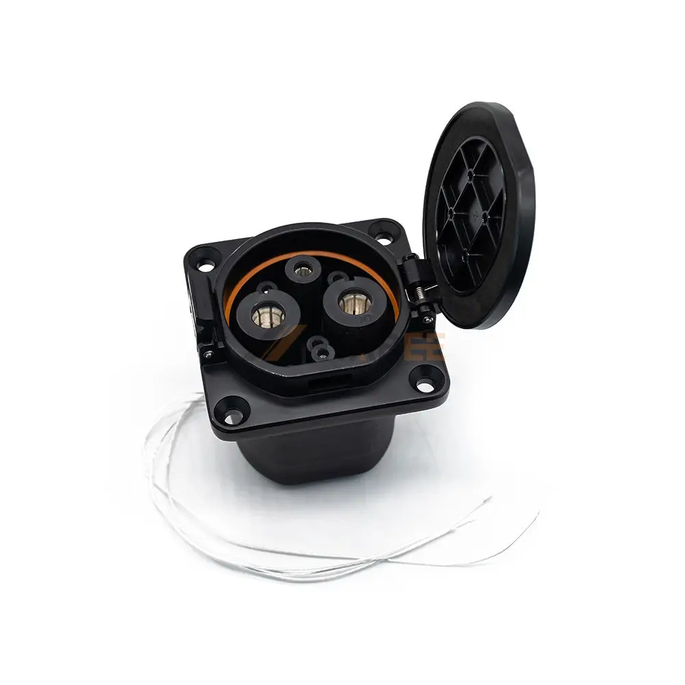 GBT DC Fast Charging Connector, Socket for EV, , Single Phase, 750V, 200A 01