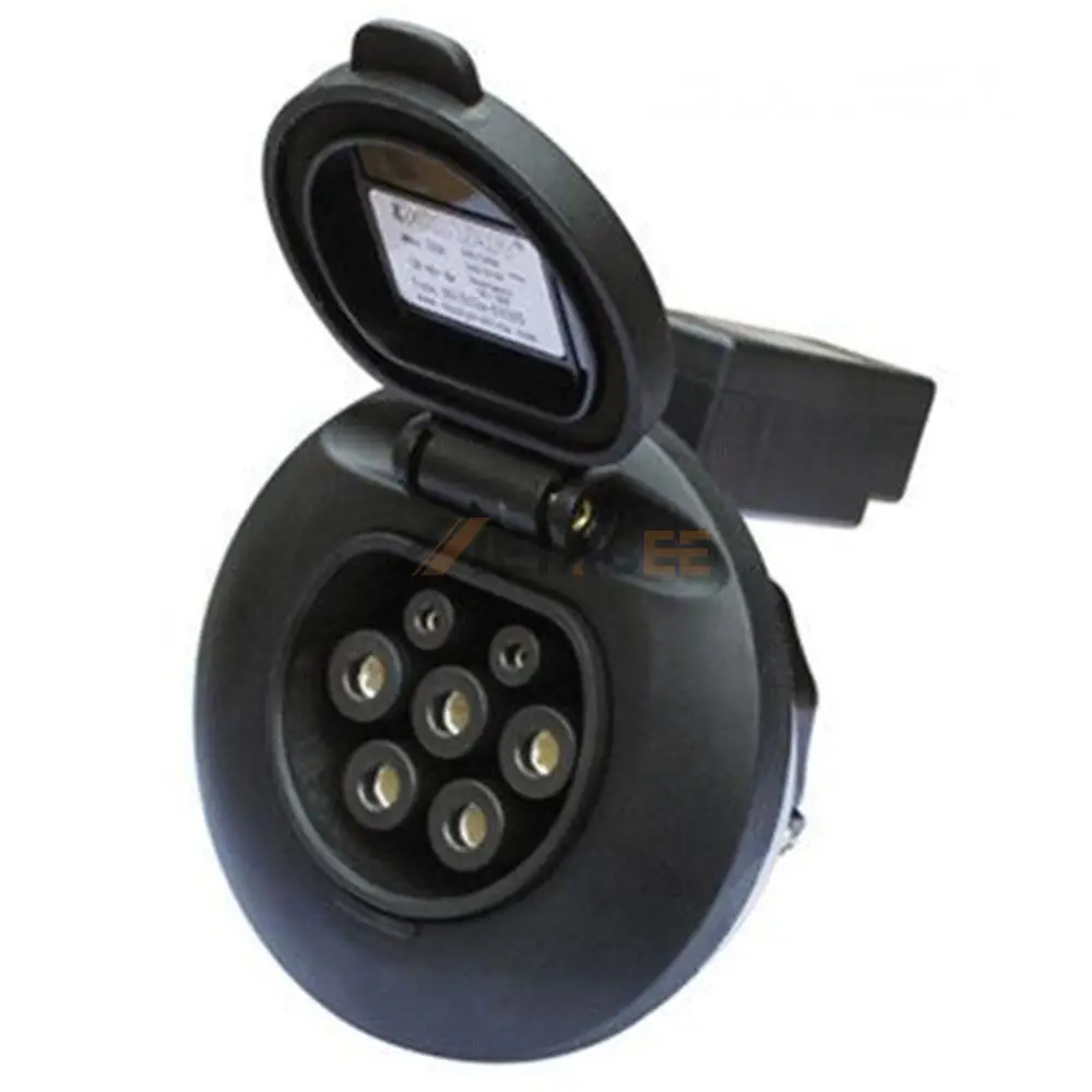 IEC 62196-2 Type 2 AC Charger, Socket for EV, Single Phase, 250V, 16A 01