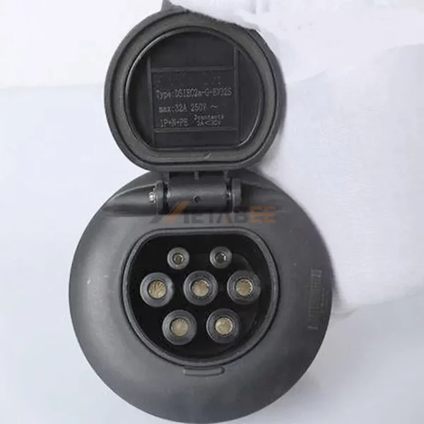 IEC 62196-2 Type 2 AC Charging Socket for EV, Three Phase, 415V, 32A 01