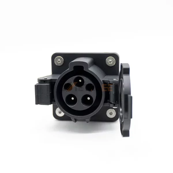 SAE J1772 AC Charging Socket for EV, Single Phase, 240V, 50A 01