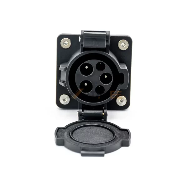 SAE J1772 AC EV Charger, Socket, Single Phase, 240V, 40A 01