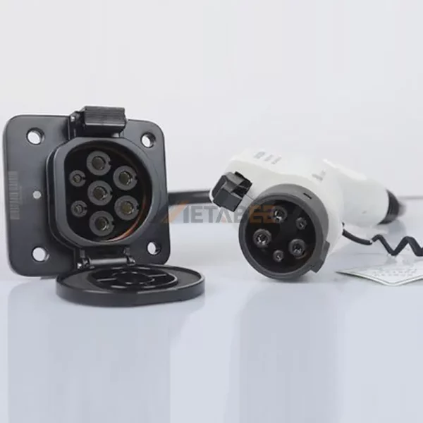 SAE J1772 Plug to GBT Socket EV Charger Adapter, 250V, 32A