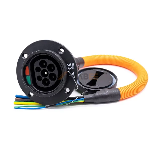 IEC 62196-2 Type 2 AC Plug Cable for EV Charger, 3 Phase, 32A, 415V 01