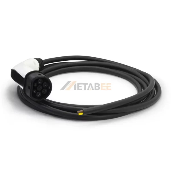 IEC Type 2 AC Charging Cable for Electric Vehicle, Plug, Three Phase, 32A, 415V