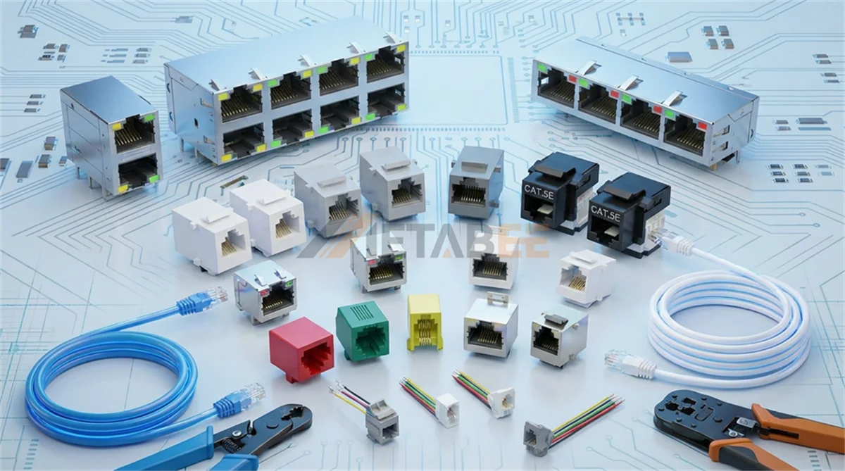 Modular Jacks, Plugs&Couplers