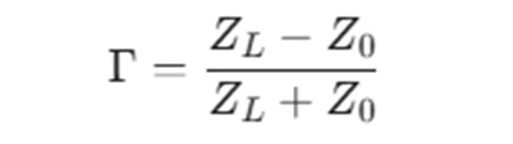 Relationship between Reflection Coefficient and Impedance
