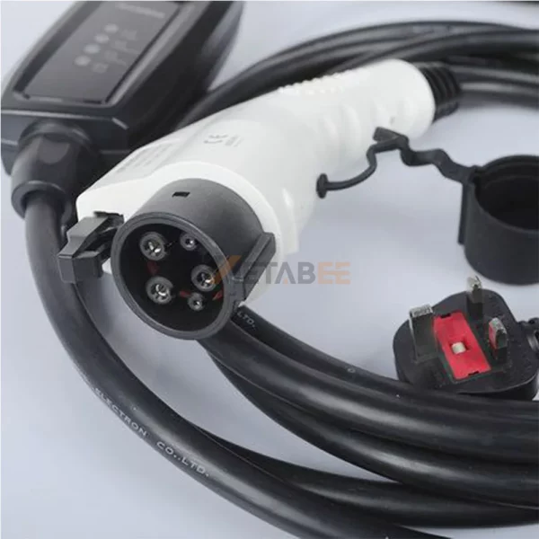 SAE J1772 AC EV Charging Cable, Plug, Single Phase, 16A, 110V 01