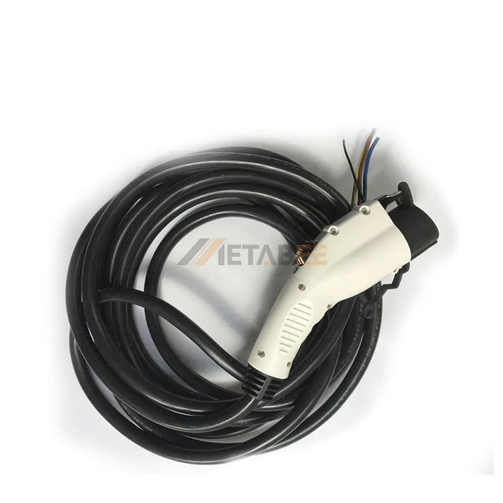 SAE Type 1 AC EV Charging Cable, Plug, Single Phase, 16A, 240V 01