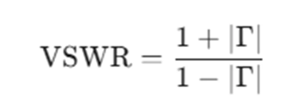 VSWR (Voltage Standing Wave Ratio)