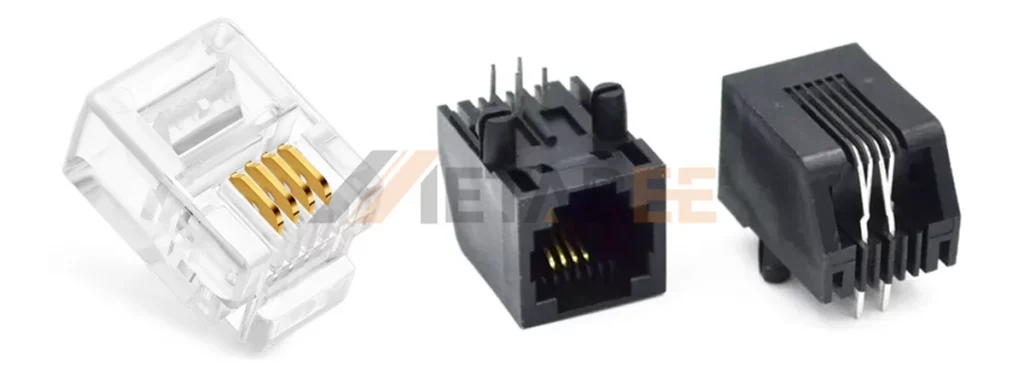 Metabee RJ11 Modular Plug and Socket (6P4C)