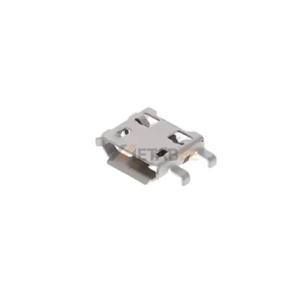 Micro USB 2.0 Type-B Connector, Receptacle, 5 Pin, SMT, RA