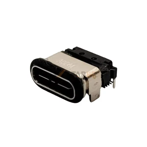 USB 3.2 Gen 2 Type C Receptacle, 24 Pin, 10 Gbps, RA, Waterproof