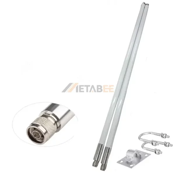 863-730MHz 5dBi High Gain Fiberglass Antenna, N Male, IP65