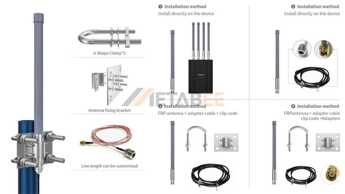 Fiberglass Antenna Installation Method