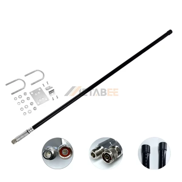 Ultra-Wideband 686-2700MHz 3dBi Fiberglass Antenna for Drone, N Male, IP66 01