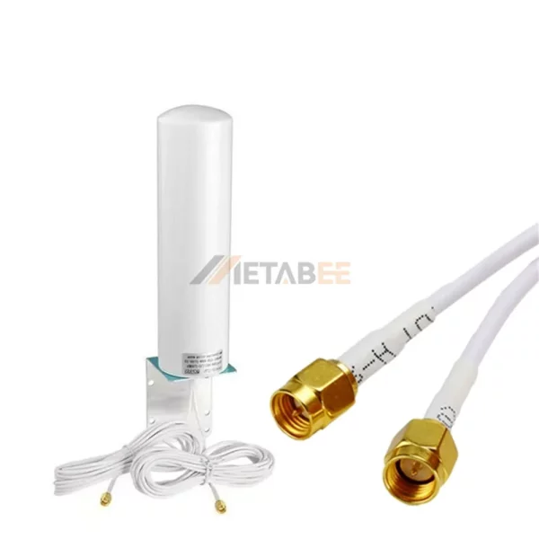 Ultra-Wideband 686-2700MHz 4G 18-20dBi Fiberglass Antenna with RG174 Cable, SMA Male 01