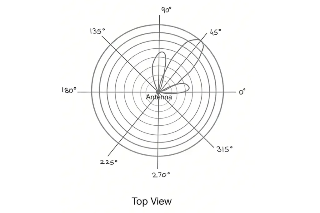 View of Semi-Directional Antenna111