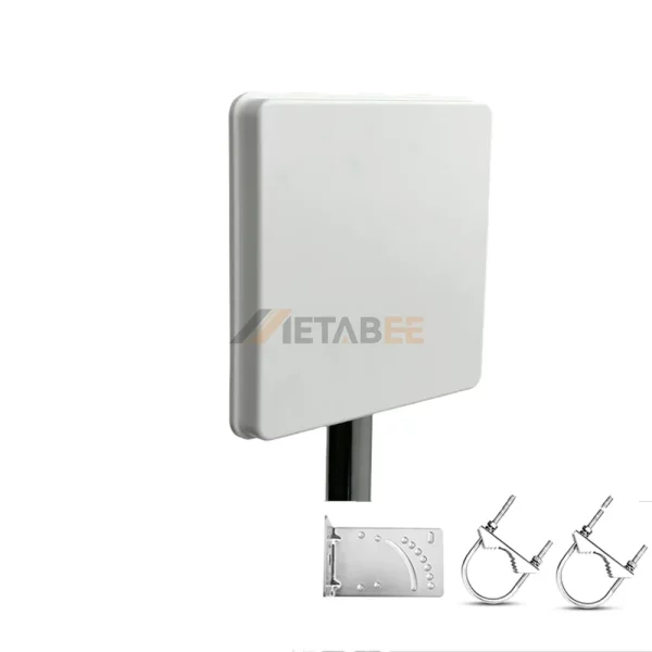 2.45.8GGHz Dual Band WiFi Panel Antenna, 18dBi, 2xN-Female Connector, IP66 01
