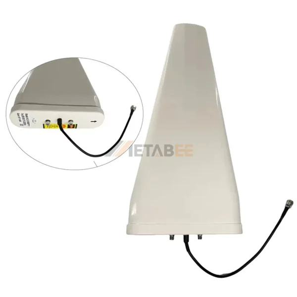 700800 MHz Dual Low Band Cellular Panel Antenna, 11dBi, N Female with RG58U Cable 01