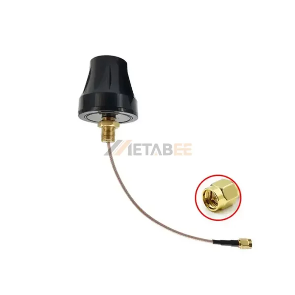 Active GPS L1 Band Antenna, SMA Male with RG174 Cable, 1575.42 MHz, 3dBi, IP65 01
