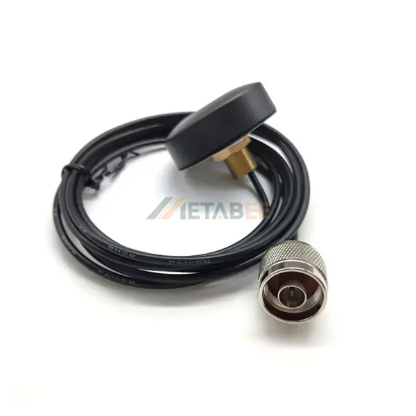 GPS Omnidirecitonal L1 Band Antenna, N-Male with RG174 Cable, 1575.42MHz, 5dBi 01