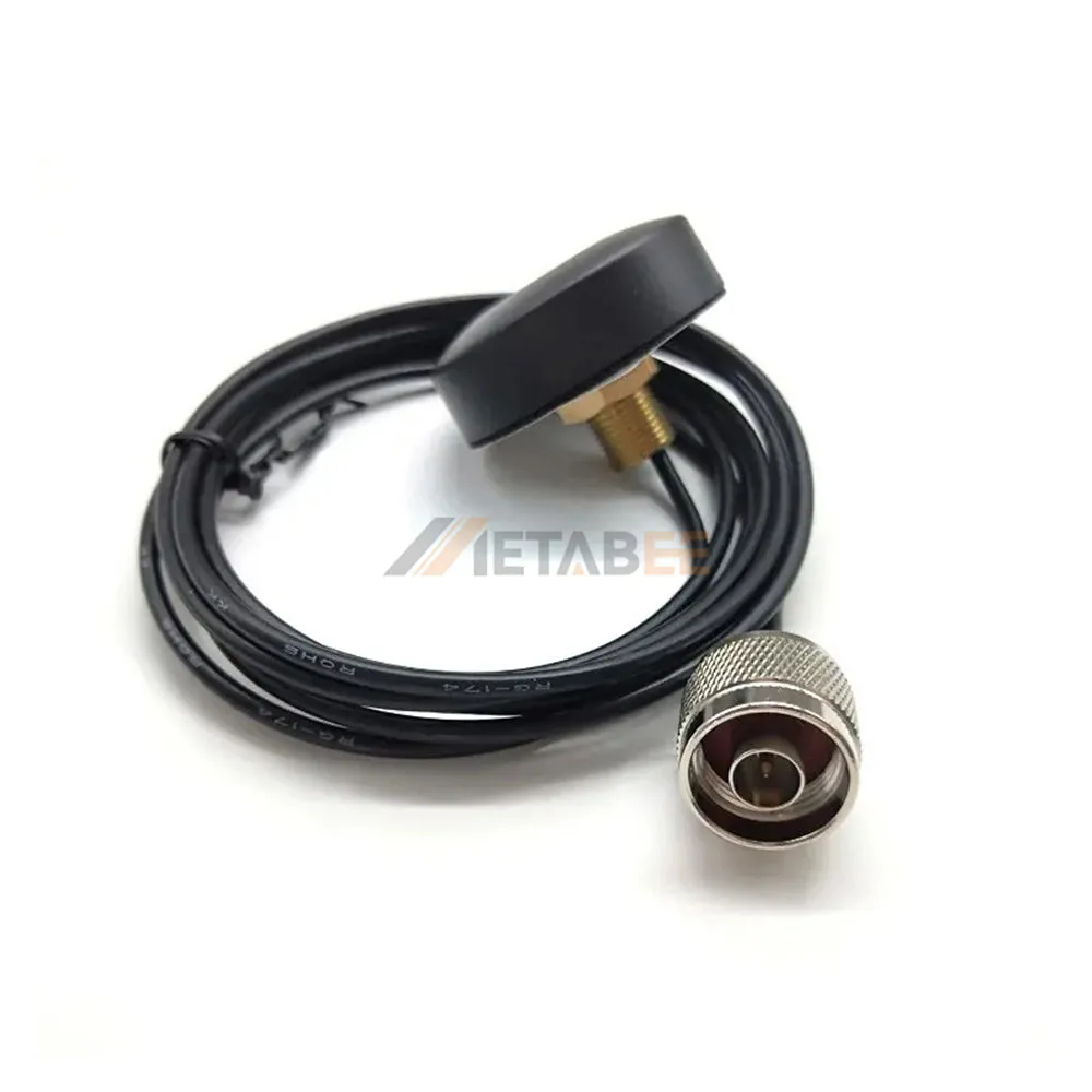 GPS Omnidirecitonal L1 Band Antenna, N-Male with RG174 Cable, 1575.42MHz, 5dBi 01