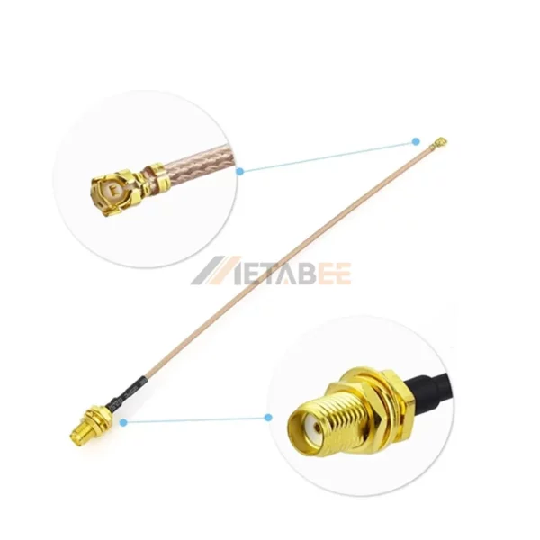 L1 Band GPS Outdoor Antenna with SMA Male Connector, 1575.42MHz, 6dBi, RG174 Cable, IP67 01