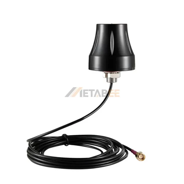 L1 Band GPS Waterproof Antenna, SMA Male with RG174 Cable, 1575.42MHz, 5dBi 01