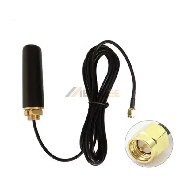 L2 Band GPS Outdoor Antenna, SMA Male with RG174 Cable, 1227.60 MHz, 2dBi, IP67 01