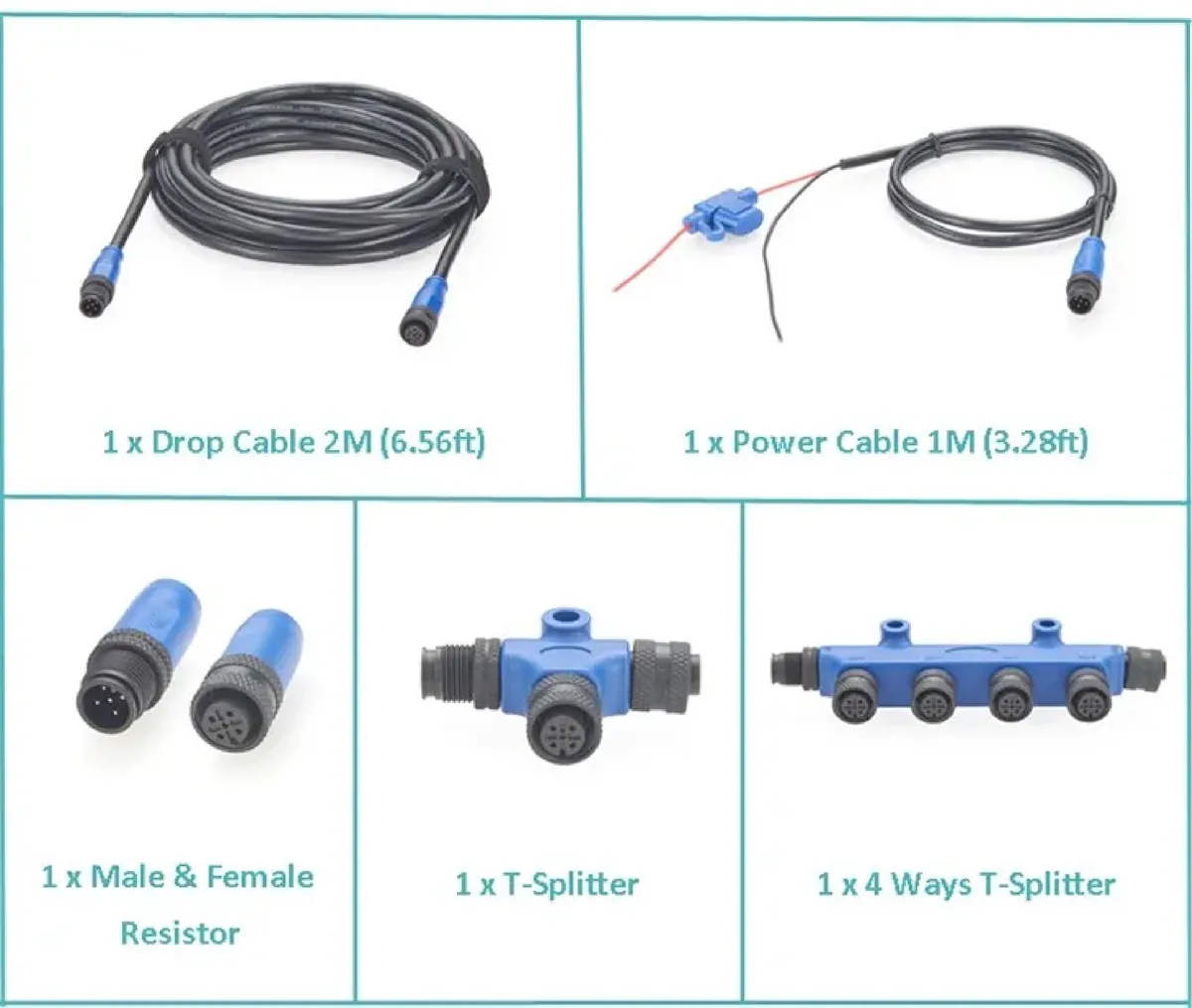 NMEA 2000 4-Way Network Starter Kit for Garmin