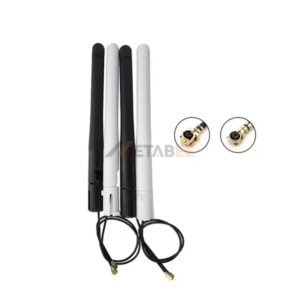 2.4 GHz 3dBi Rubber Duck WiFi Antenna with IPEX Connector 01