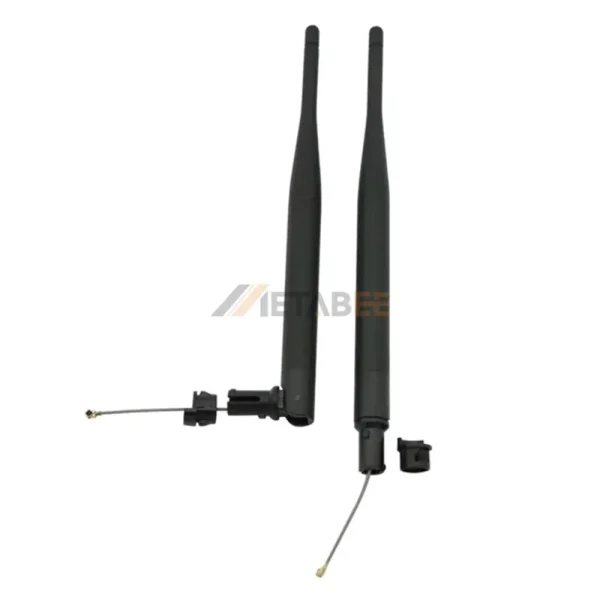2.45.8 GHz 3dBi Dual Band Swivel Rubber Duck WiFi Antenna, IPEX 01