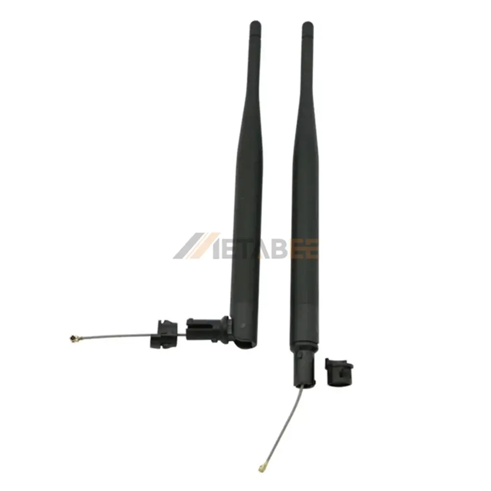 2.45.8 GHz 3dBi Dual Band Swivel Rubber Duck WiFi Antenna, IPEX 01