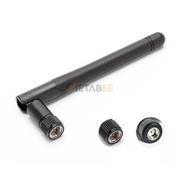 2.45.8 GHz 3dBi WiFi Rubber Duck Antenna, SMARP-SMA Male 01