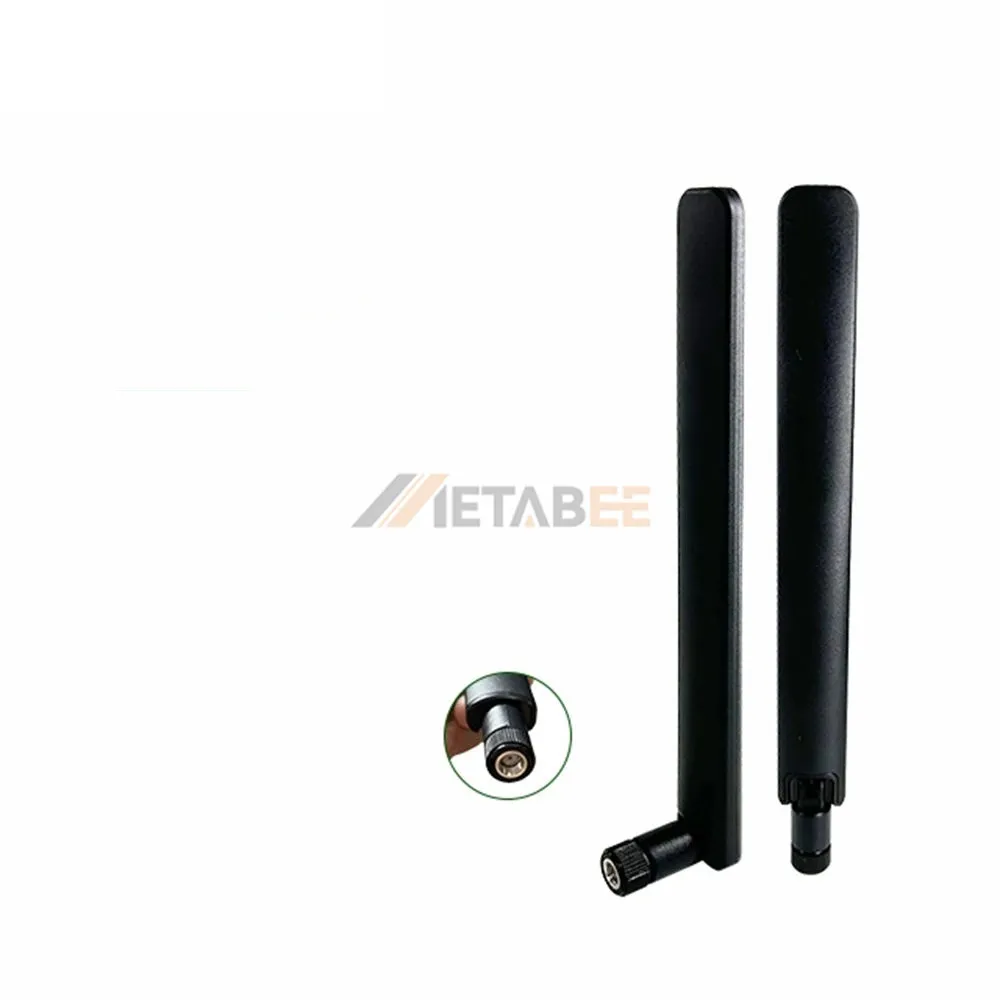 2.4 5.8 GHz 4dBi Dual Band WiFi Swivel Rubber Duck Antenna, SMA Male 01