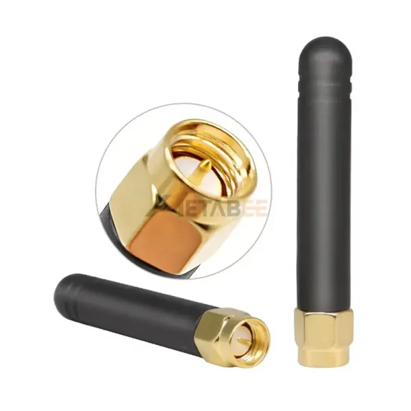 433 MHz 3dBi Rubber Duck Antenna with SMA Male Connector