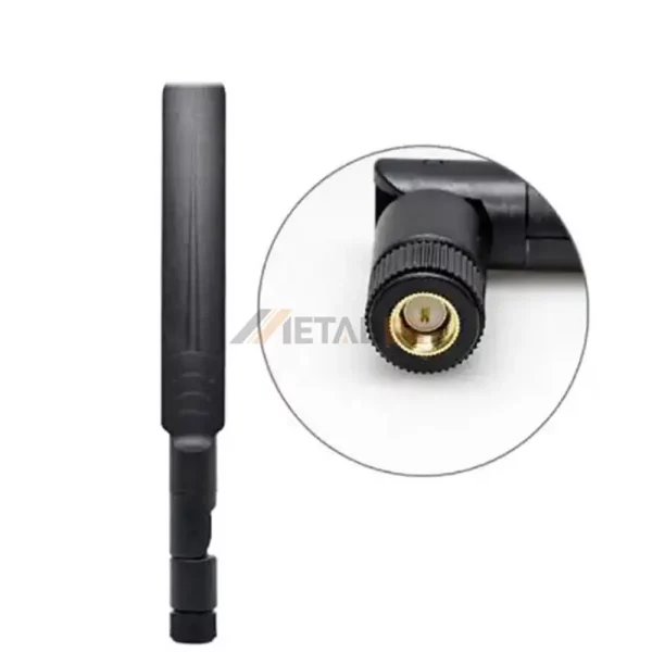 4G 2~3dBi Swivel Rubber Antenna with SMA Male, Vertical Polarization